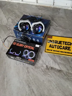 5D Glory Rings With 2.5 Inch Bi LED Headlamp Lights