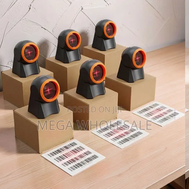 Competitive Prices 1D 2D Desktop Table Mount Barcode Scanner Readers
