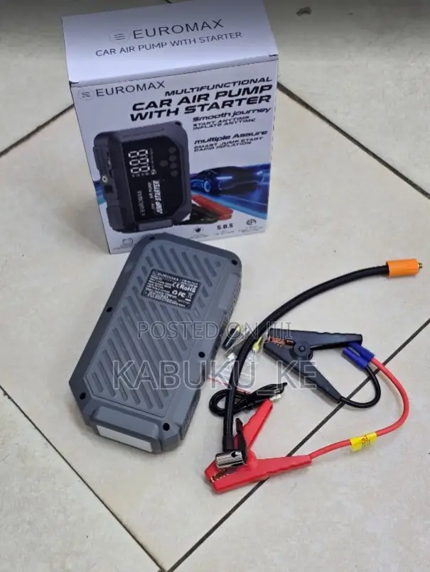 Higher Power Euromax EMK3 Multifunctional Jump Starter Kit