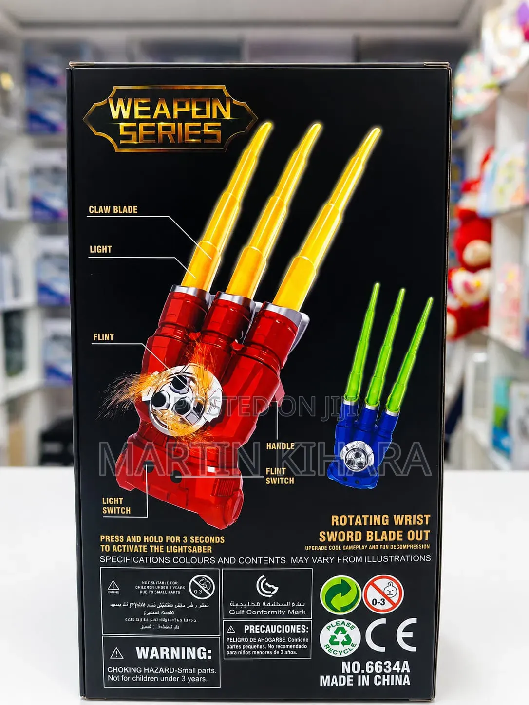 Weapon Series Rotating Wrist Claw