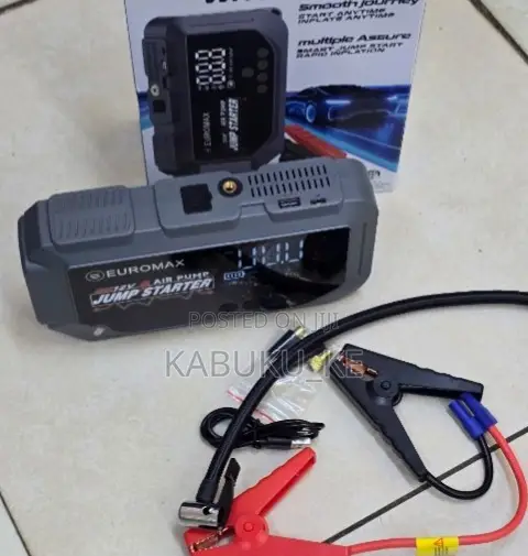 Higher Power Euromax EMK3 Multifunctional Jump Starter Kit
