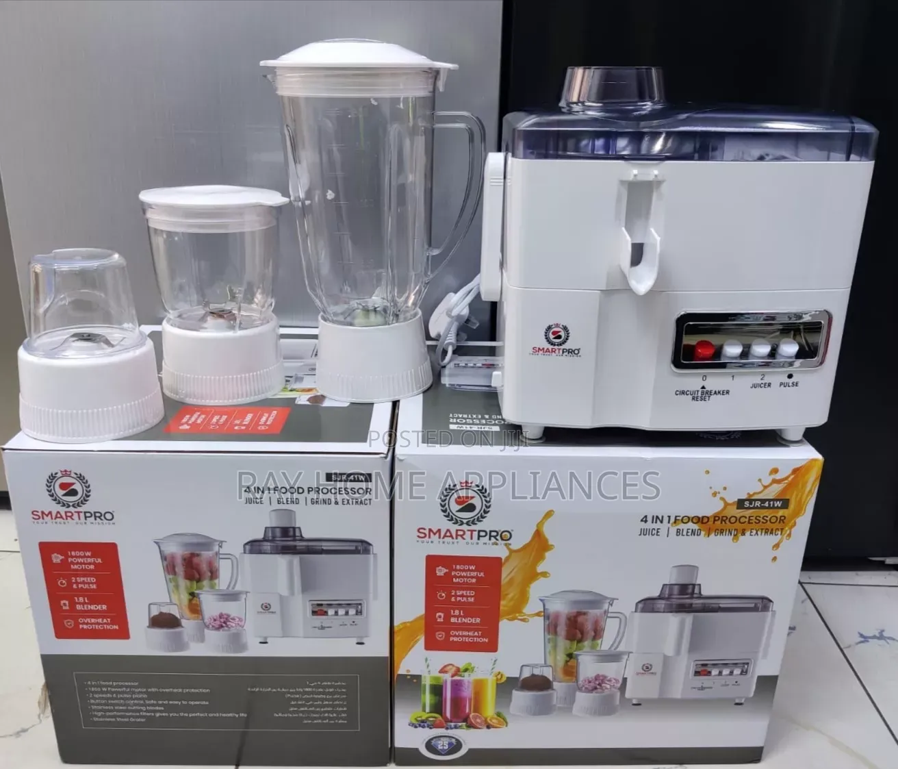 41W Smartpro Juicer 4 IN1 SJR