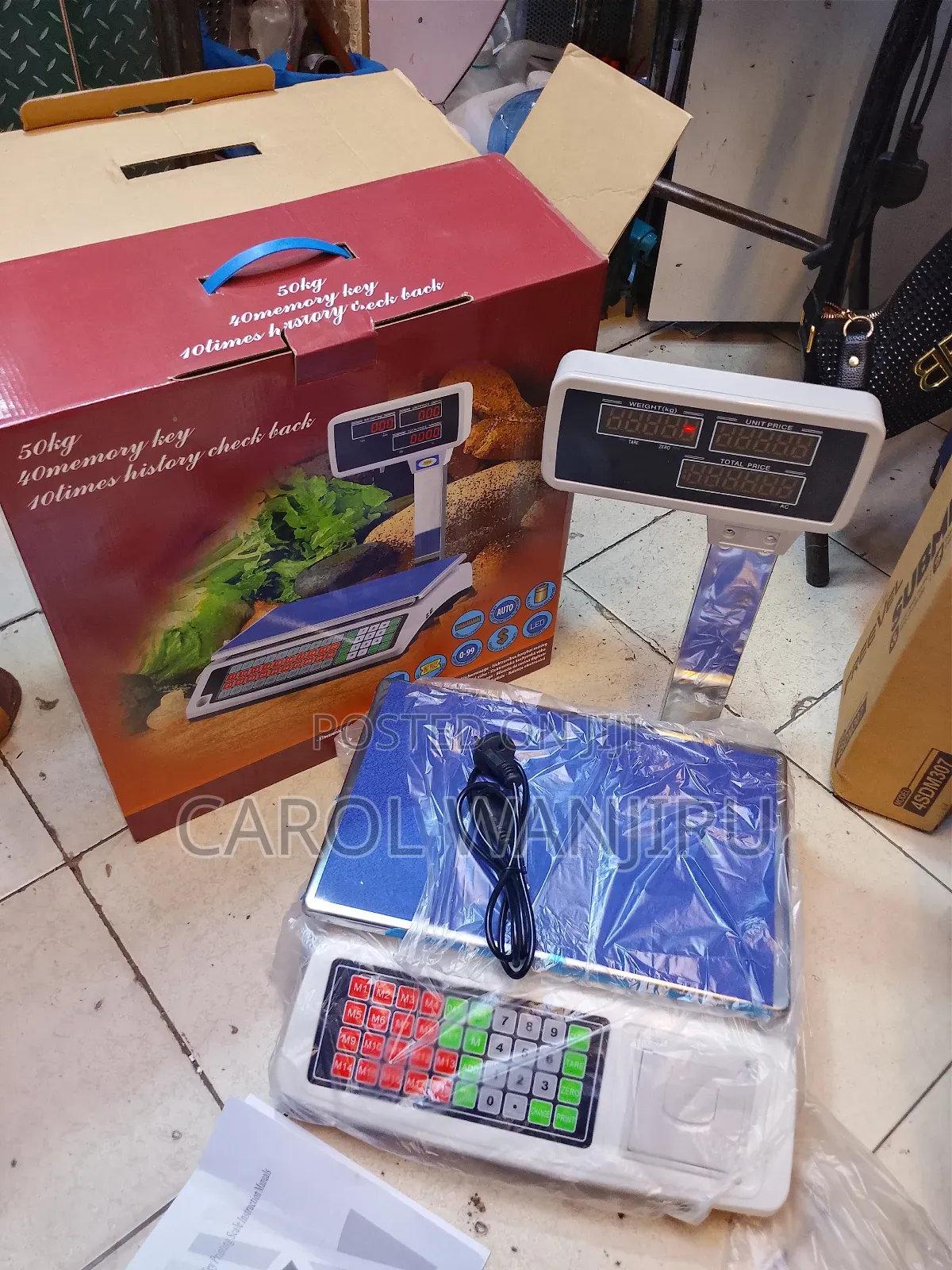 Quality 50Kg Receipt Weighing Scale/Receipt Weighing Scale 50Kg