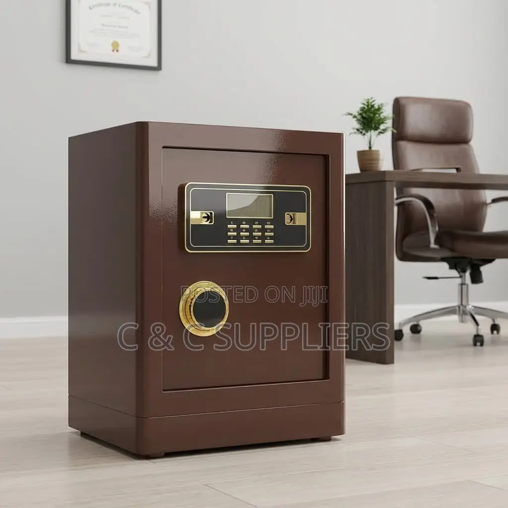 Brown Digital Fireproof Safe-40Kgs.