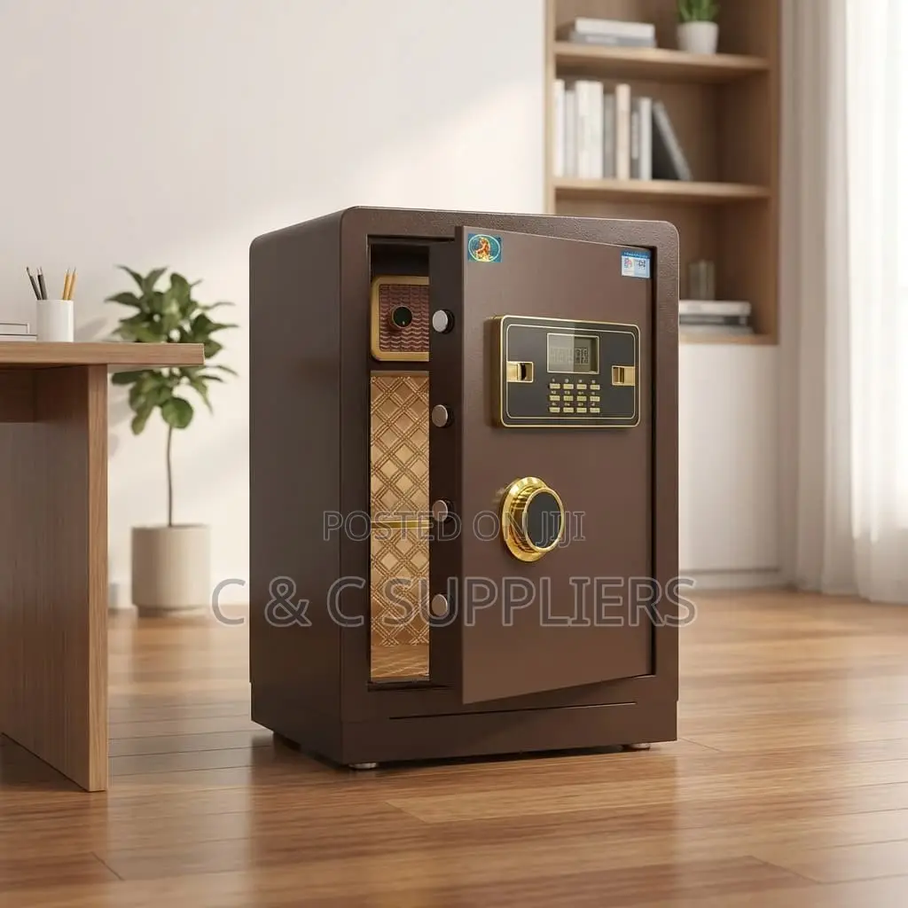 Brown Digital Fireproof Safe-40Kgs.