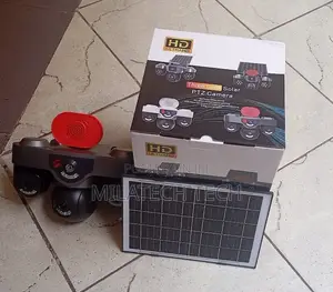 Triple Lens 4G Wireless Solar CCTV Camera