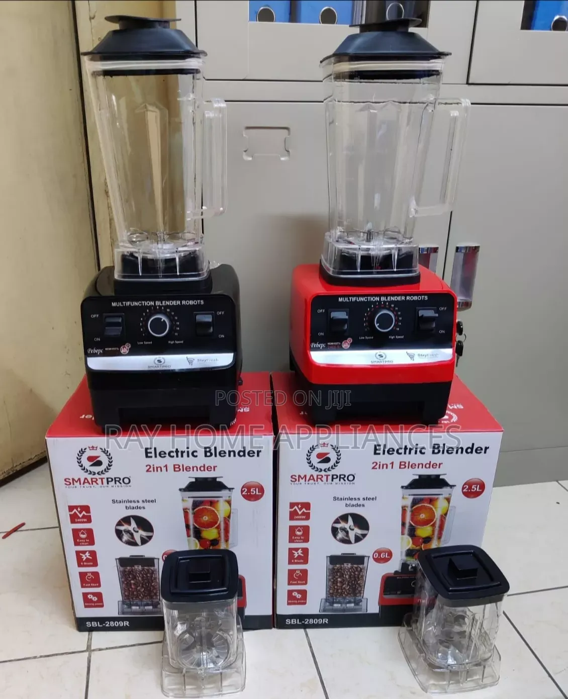 Smartpro Commercial Blender 2 In1 With 2.5litres  Jug