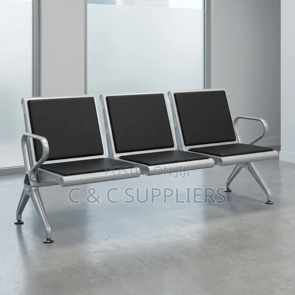 3-Link Heavy Duty Semi Padded Bench