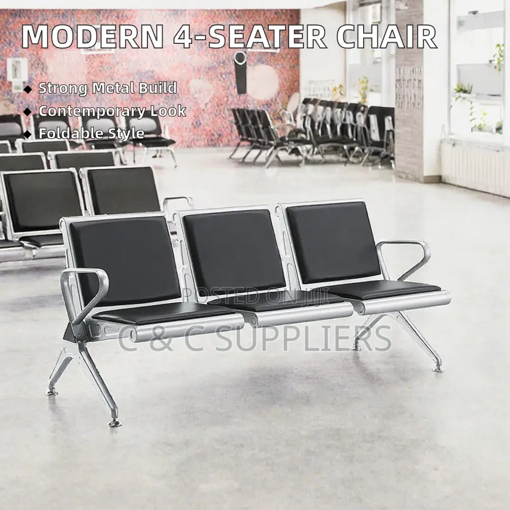 3-Link Heavy Duty Semi Padded Bench
