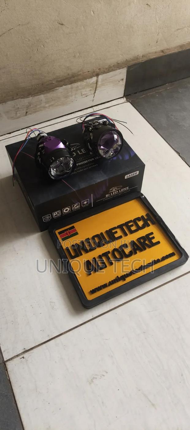 Bi LED 2 Laser Car Headlight Projectors