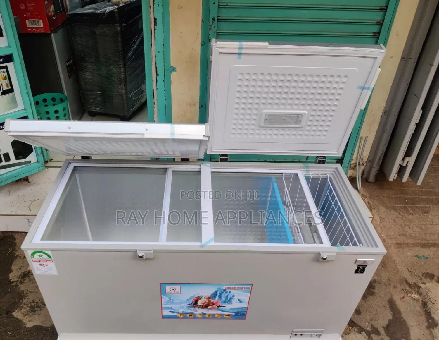 450litres Smartpro Freezer 500G Double Door