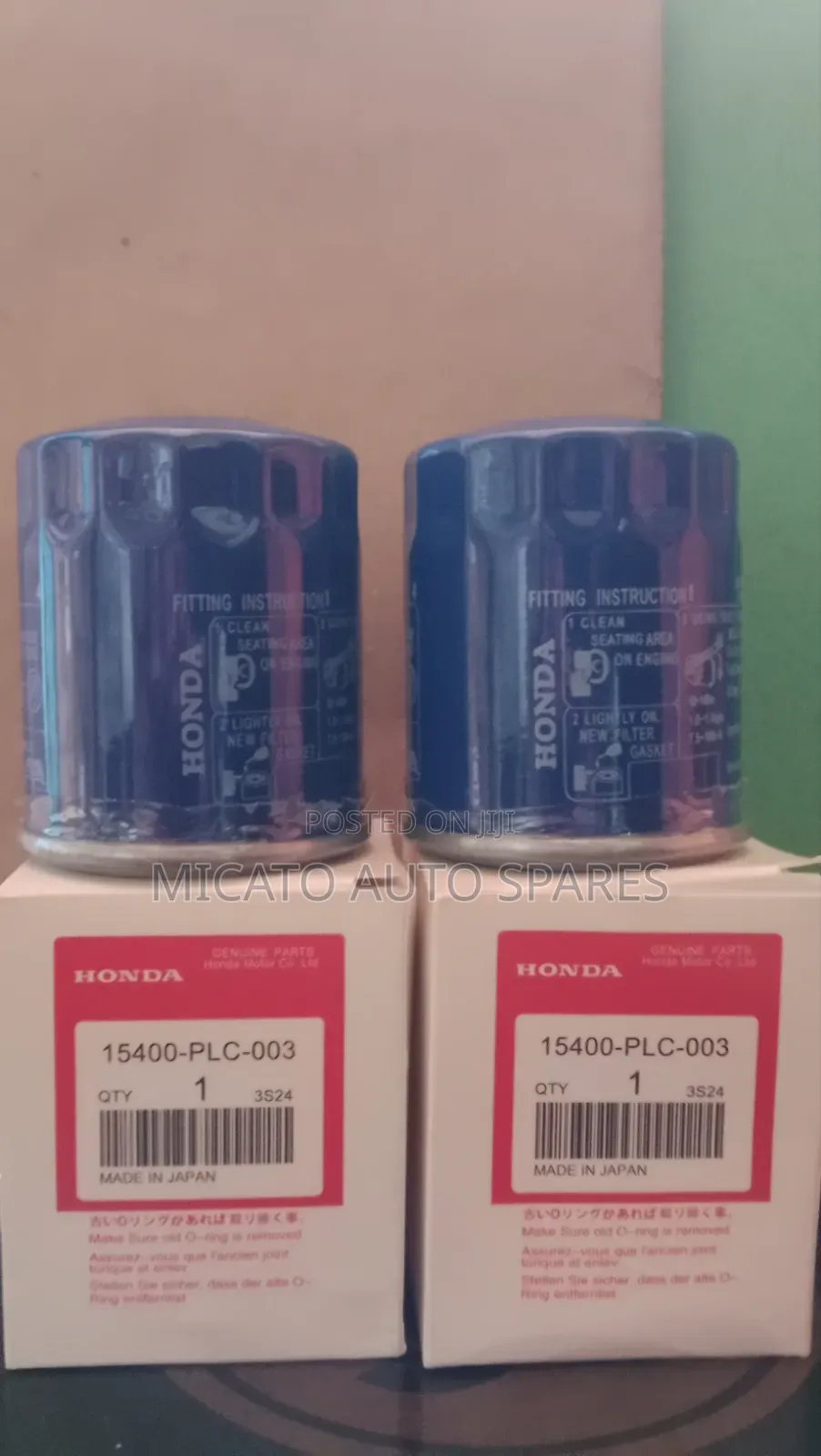 Honda Oil Filter 15400-PLC-003