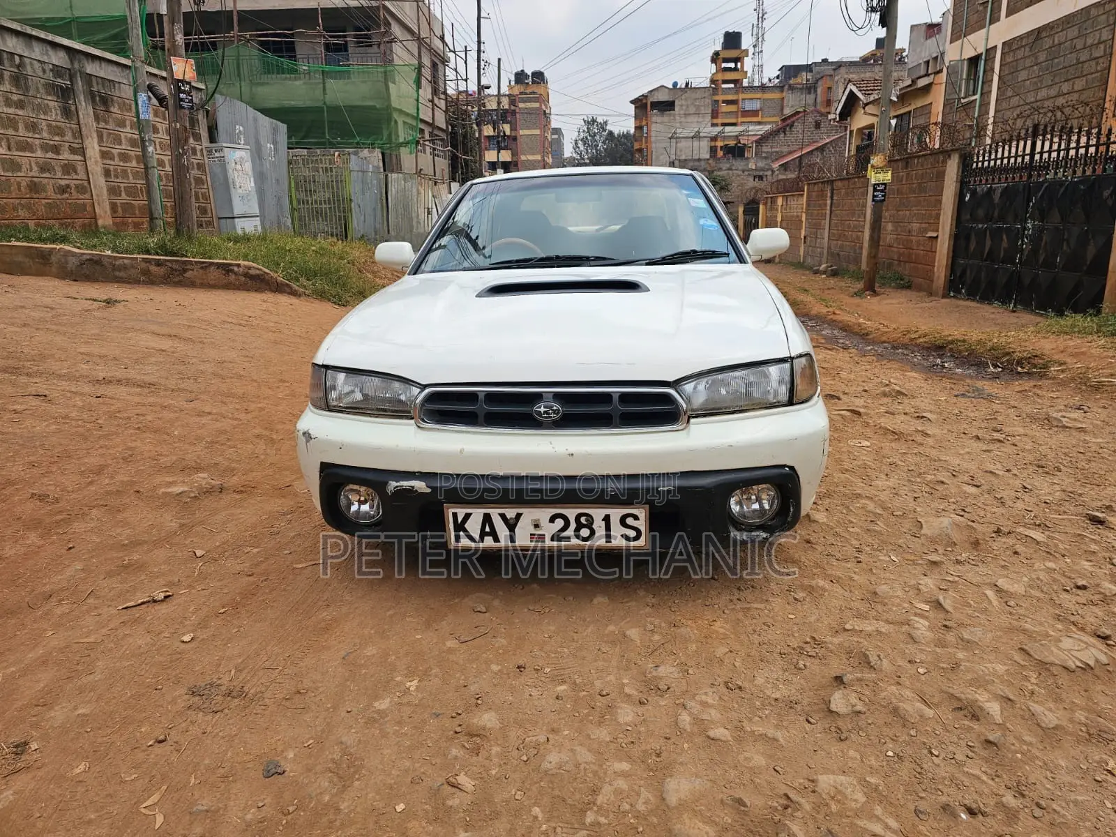 Subaru Legacy Wagon 2002 White