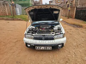 Subaru Legacy Wagon 2002 White