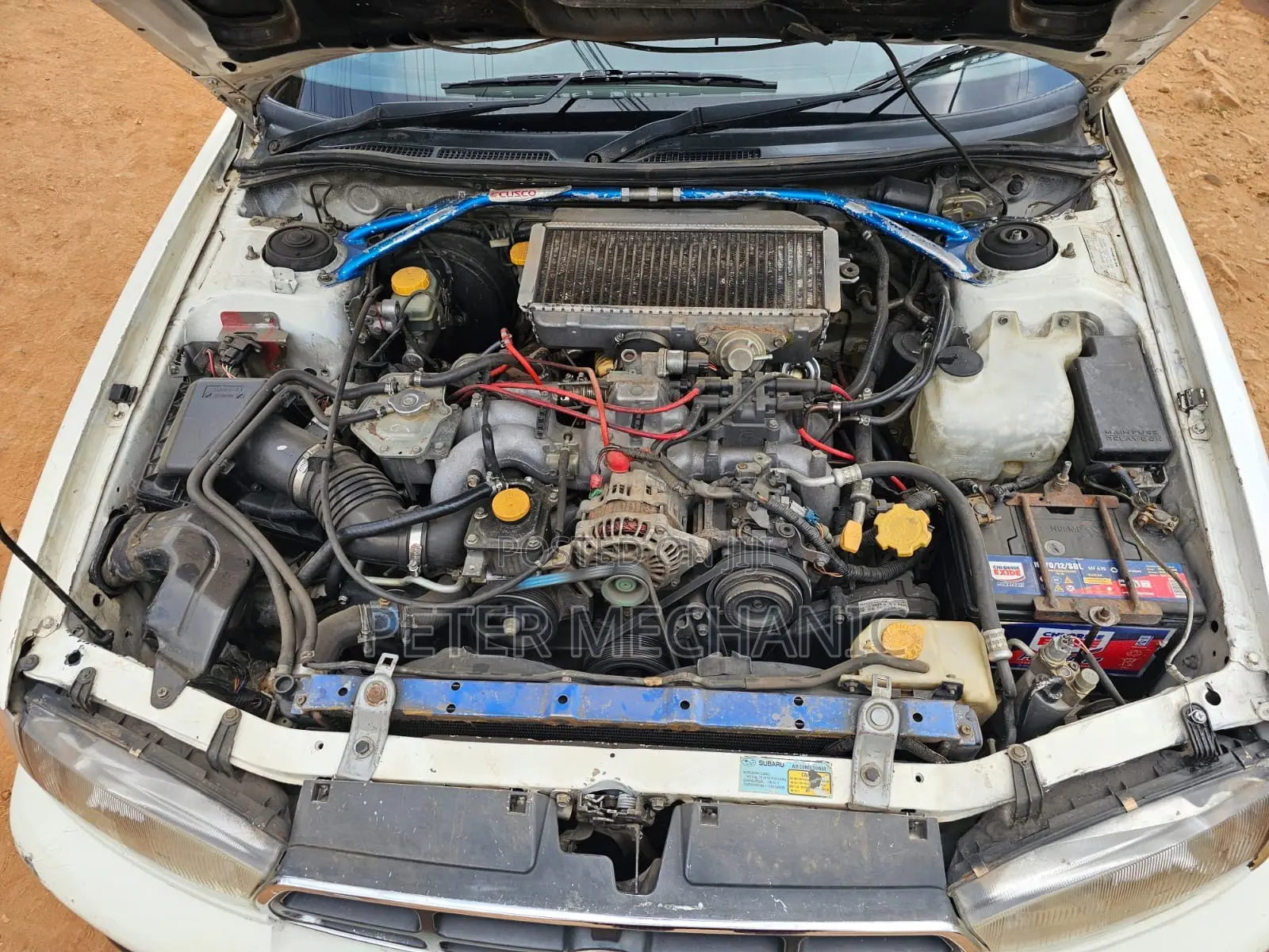 Subaru Legacy Wagon 2002 White