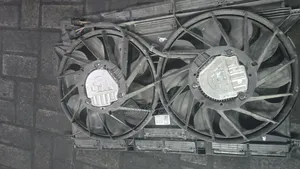 Audi Radiator and AC Fan Shroud