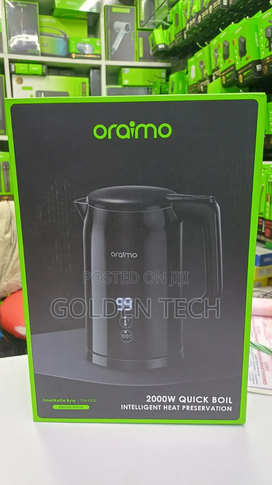 Oraimo SmartKettle Byte 2000W  Stainless Steel Electric Kettle OH-500