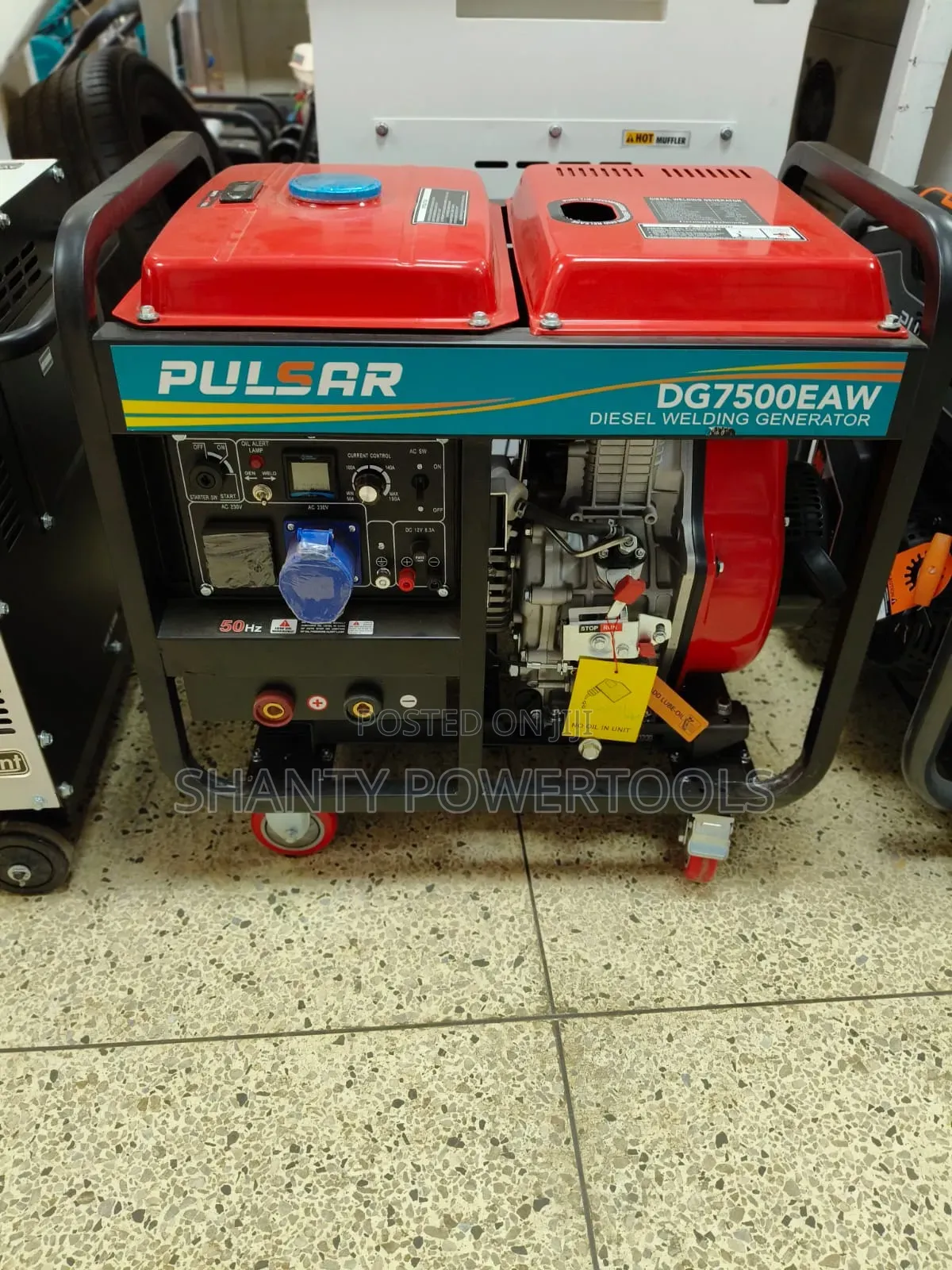 Pulsar DG7500EAW Diesel Welding Generator.