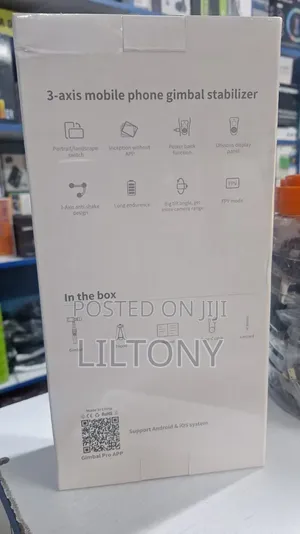 Universal Phone Gimbal With Bluetooth /Landscape /Portrait Mode