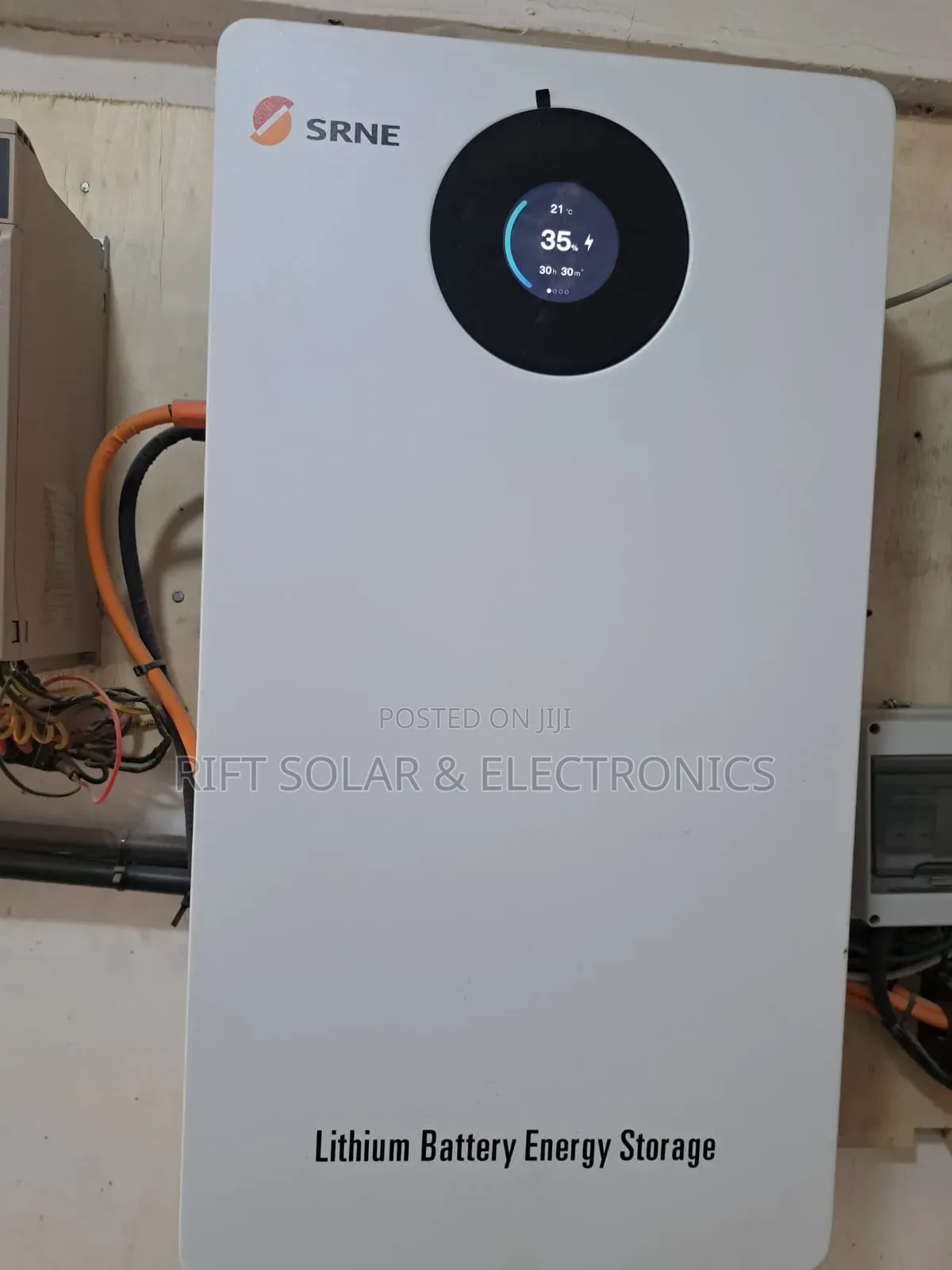 SRNE 5kva Inverter & 5.12kwh Lithium Solar Battery Combo