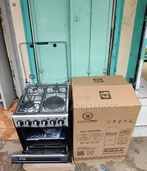 50*55cm Smartpro Standing Cooker  3g+1 Hotplate Electric Oven