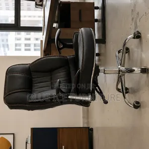 Black Executive Leather Office Chair