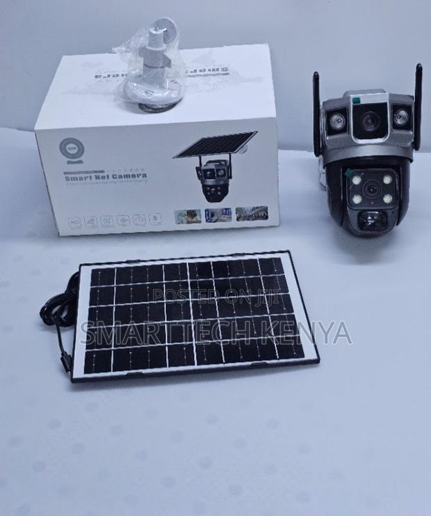 Smartnet V380-Dual Lens 4g Solar Camera