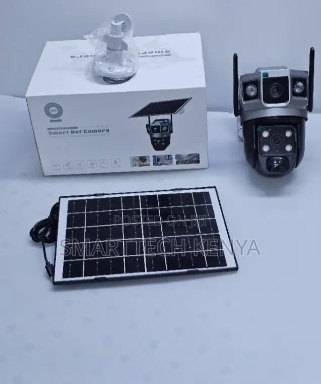 Smartnet V380-Dual Lens 4g Solar Camera