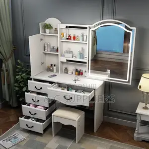 Modern Bedroom Dressing Table With Drawers.