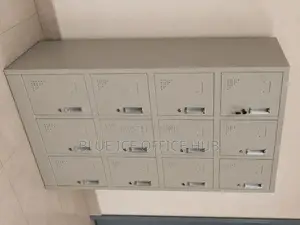 12-Door Metal Storage Cabinet for Office, School & Staff