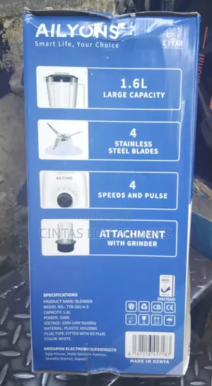 Ailyons 1.6L Electric Blender