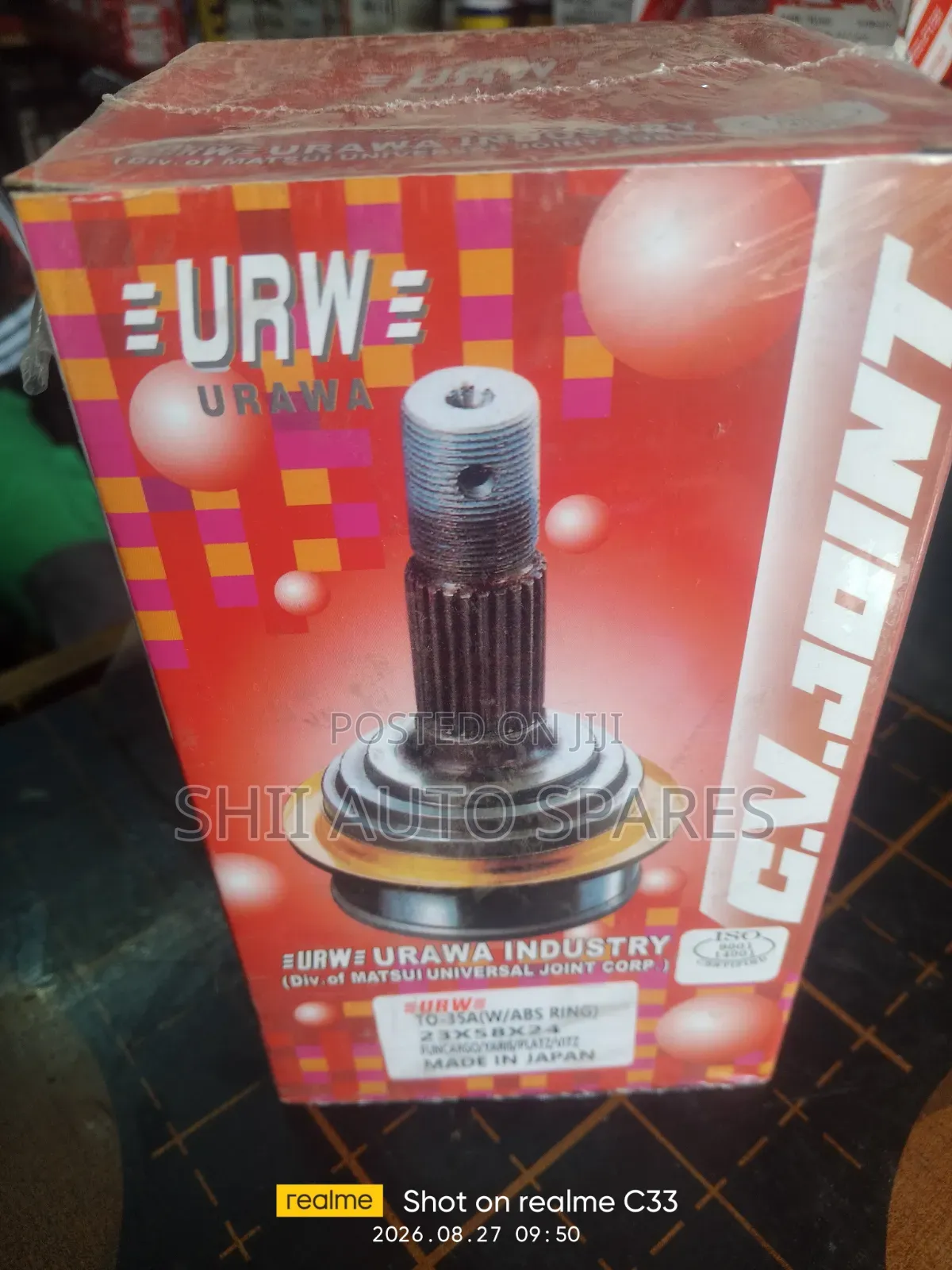 Cv Joint for Toyota Vitz