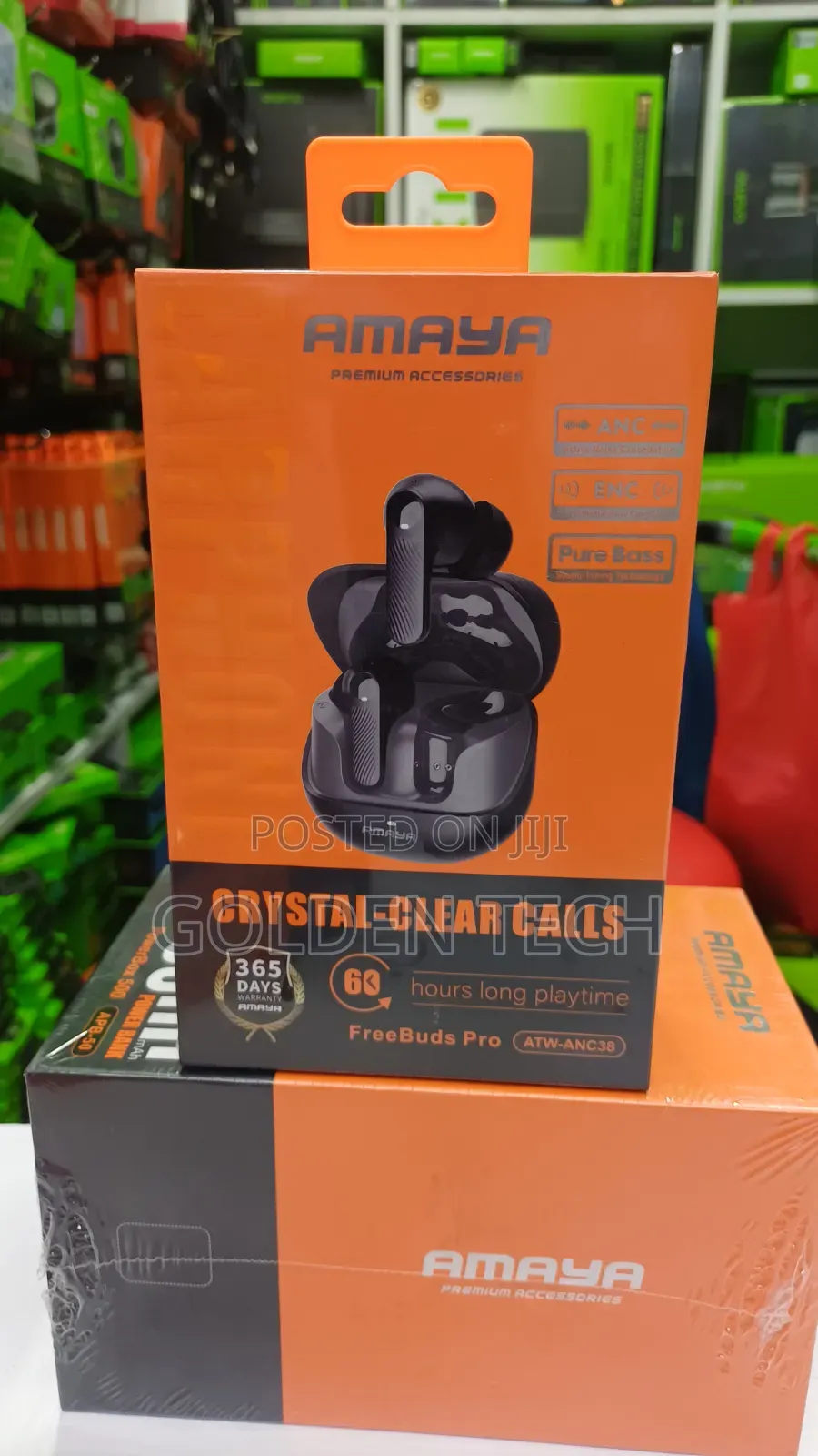Amaya 60hrs ANC Earbuds