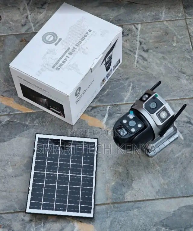 Outdoor 4g Solar Camera With Two-Way Audio and Pir Motion Sensor