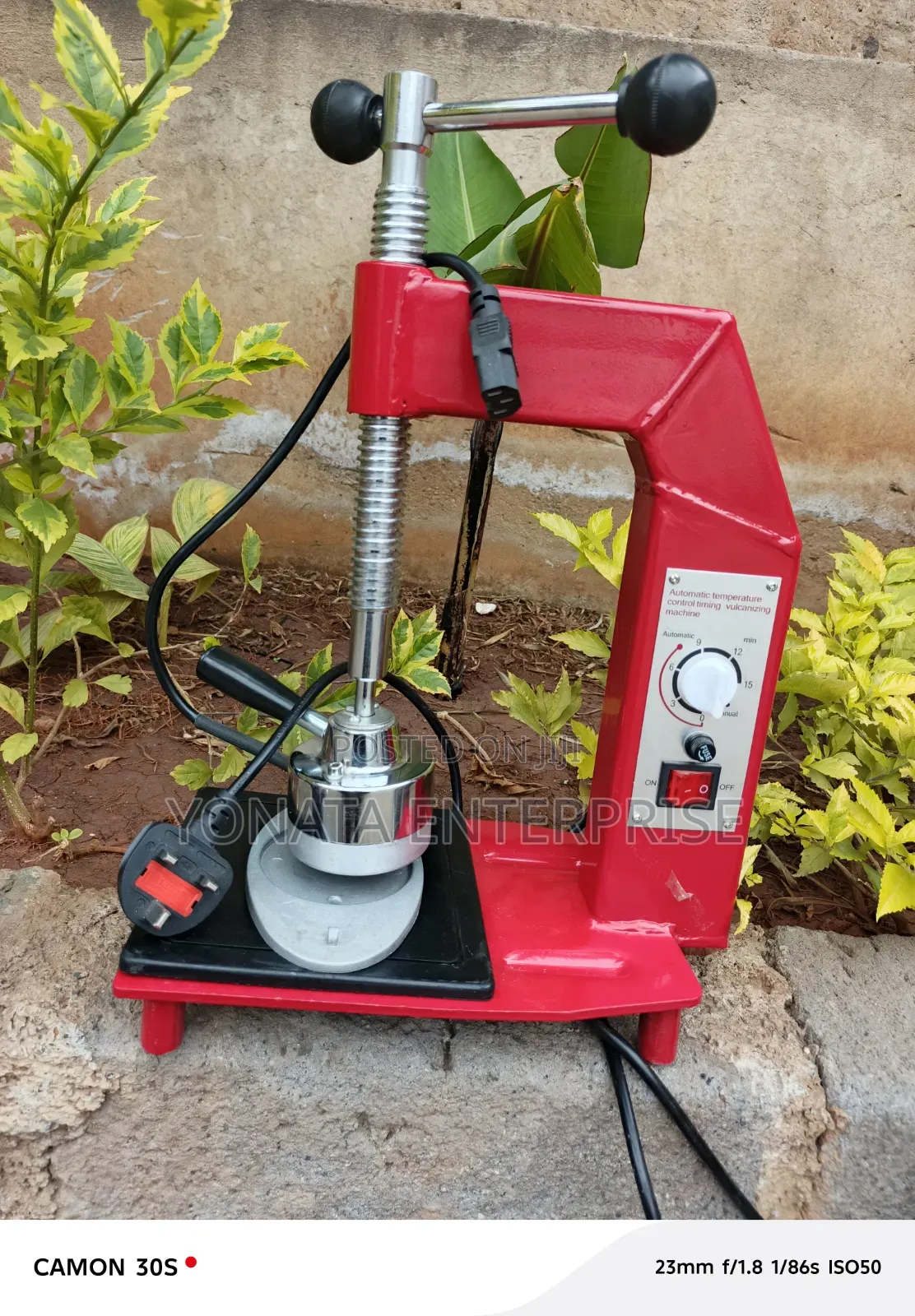 Portable Electric Tyre Vulcanizing Machine