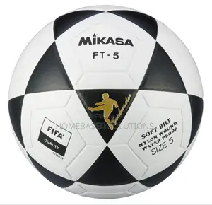 Black and White Mikasa Footballs Size 5