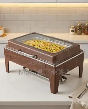 Smooth Hydraulic Soft-Close Lid, 9L Chaffing Dish