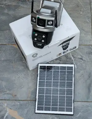 4G Solar CCTV Camera – Dual Lens, PTZ Night Vision