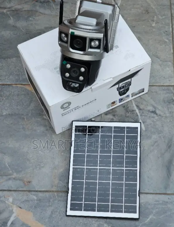 4G Solar CCTV Camera – Dual Lens, PTZ Night Vision