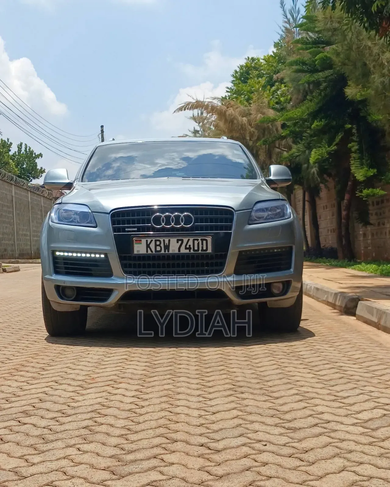 Audi Q7 2008 Silver