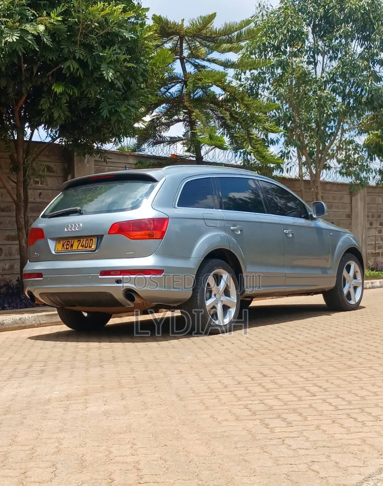 Audi Q7 2008 Silver