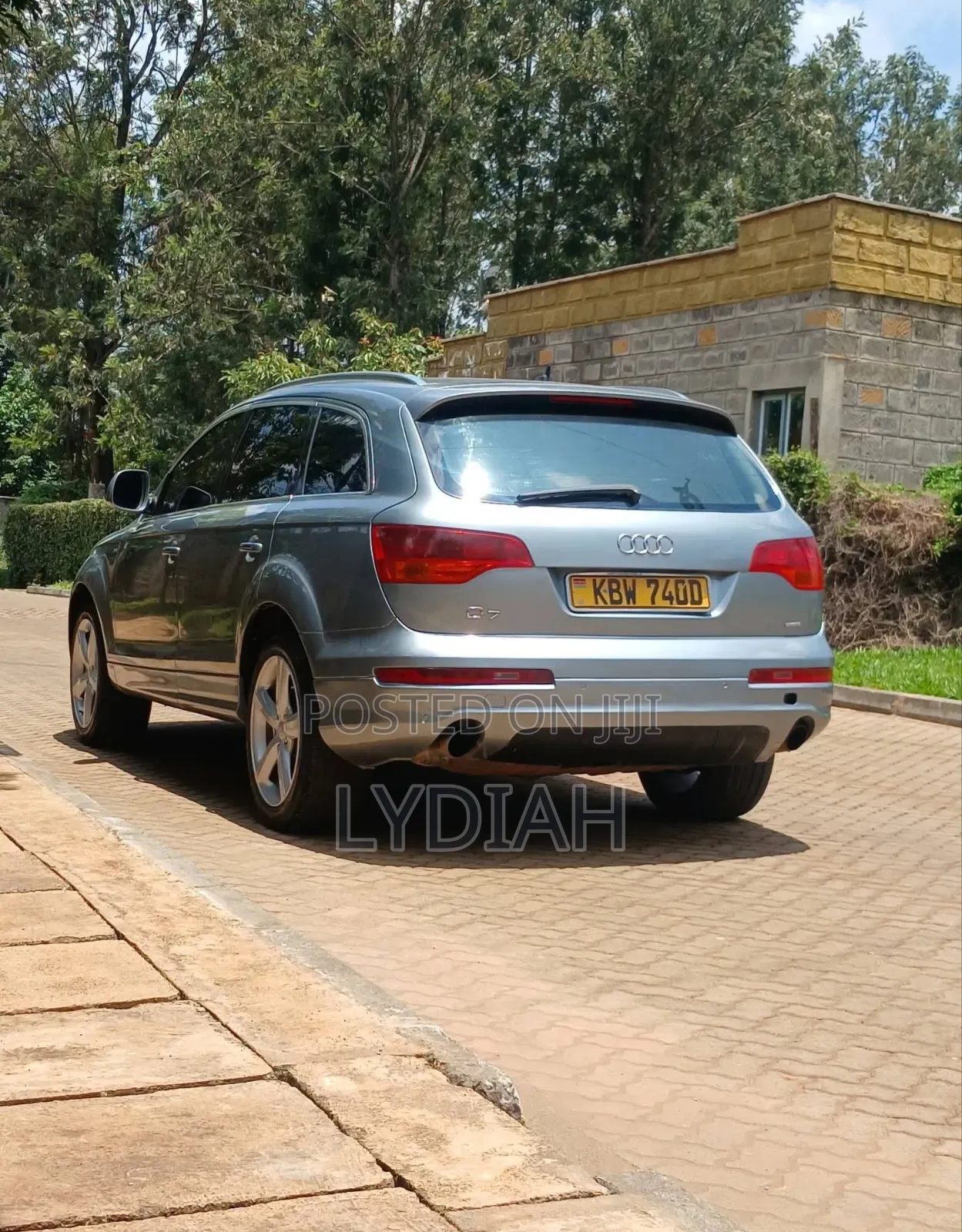 Audi Q7 2008 Silver