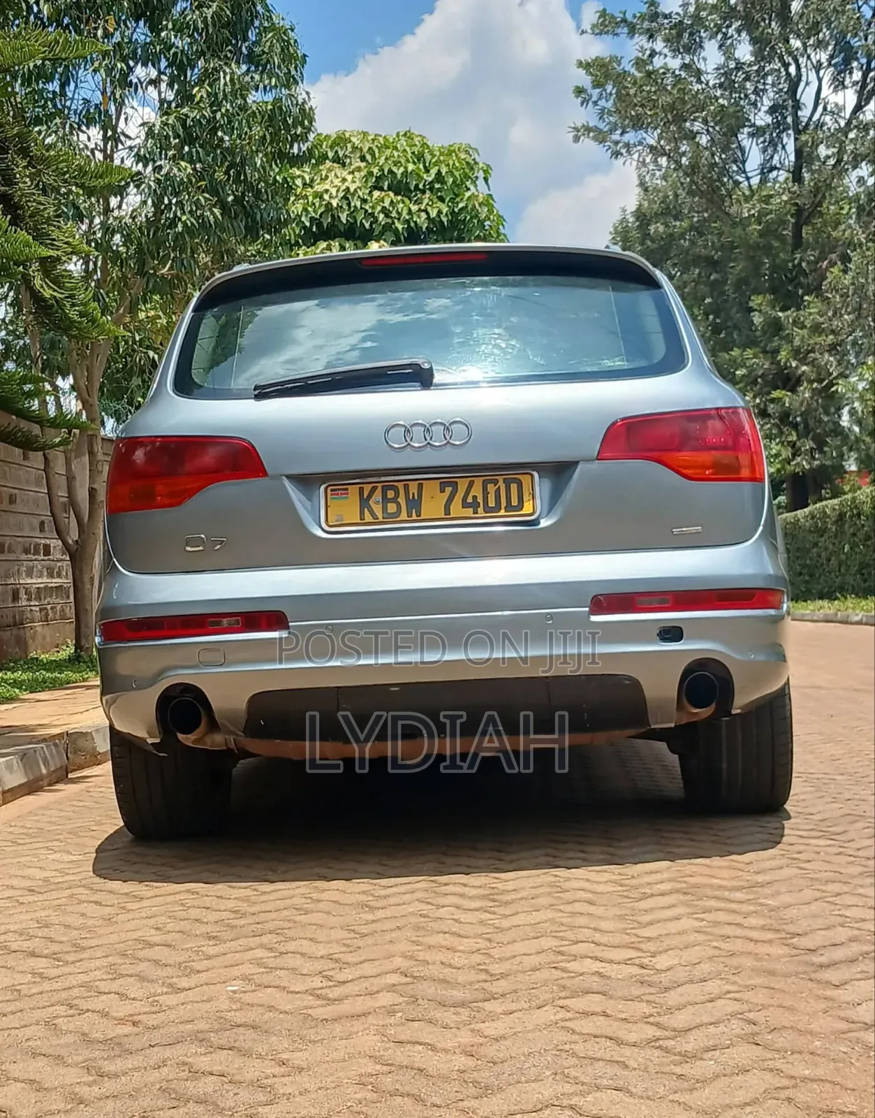 Audi Q7 2008 Silver