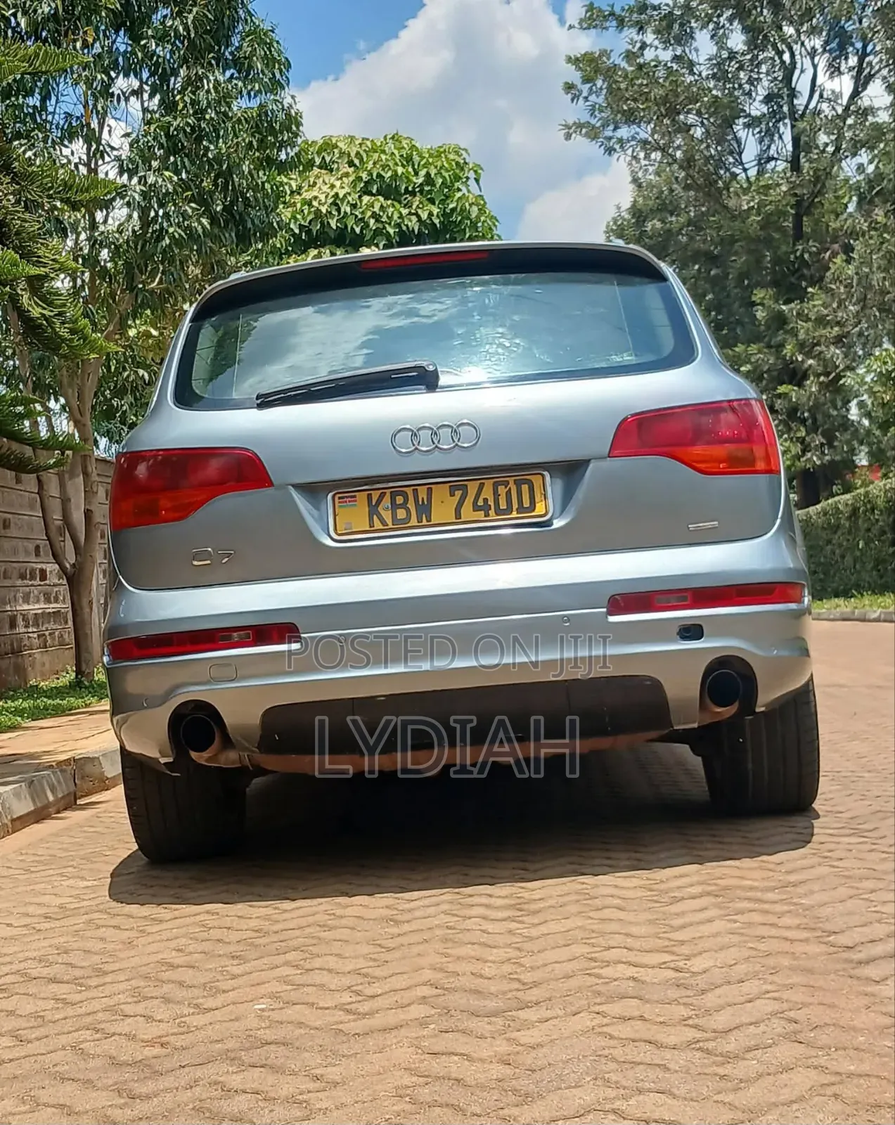 Audi Q7 2008 Silver