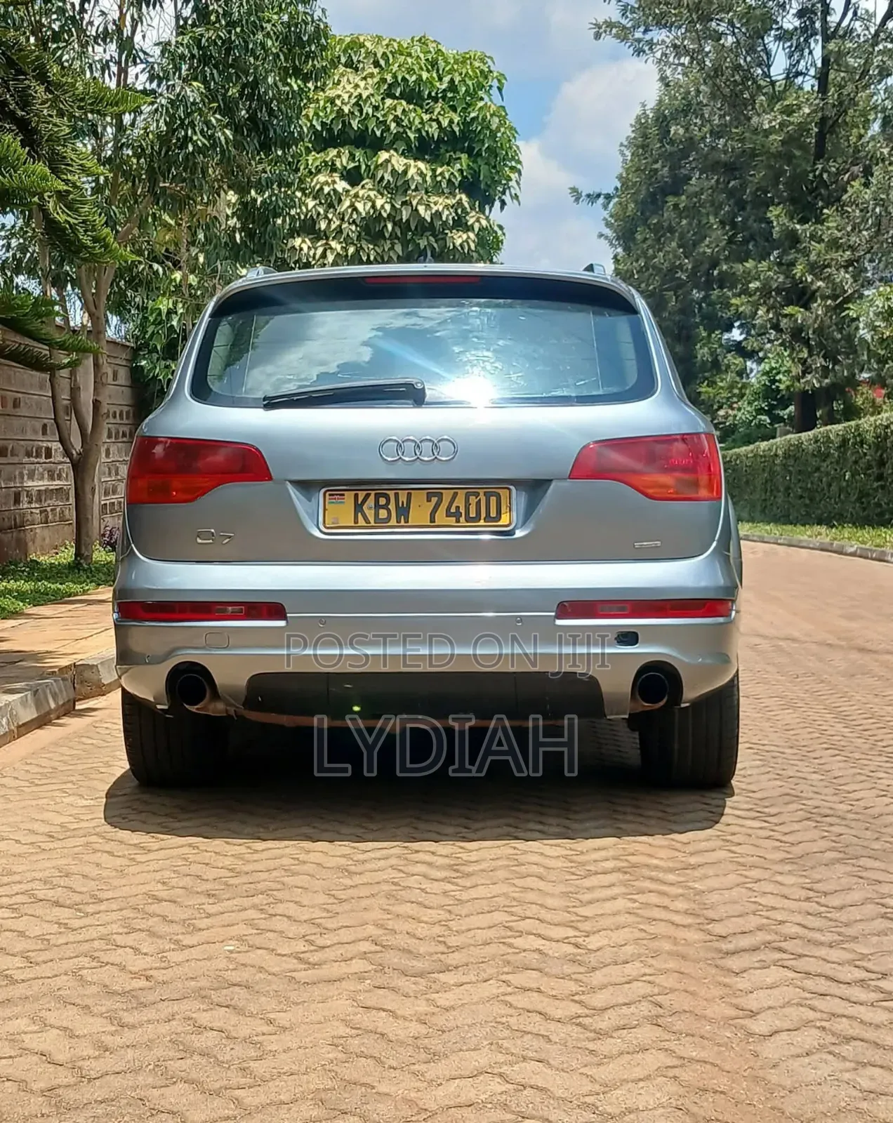 Audi Q7 2008 Silver