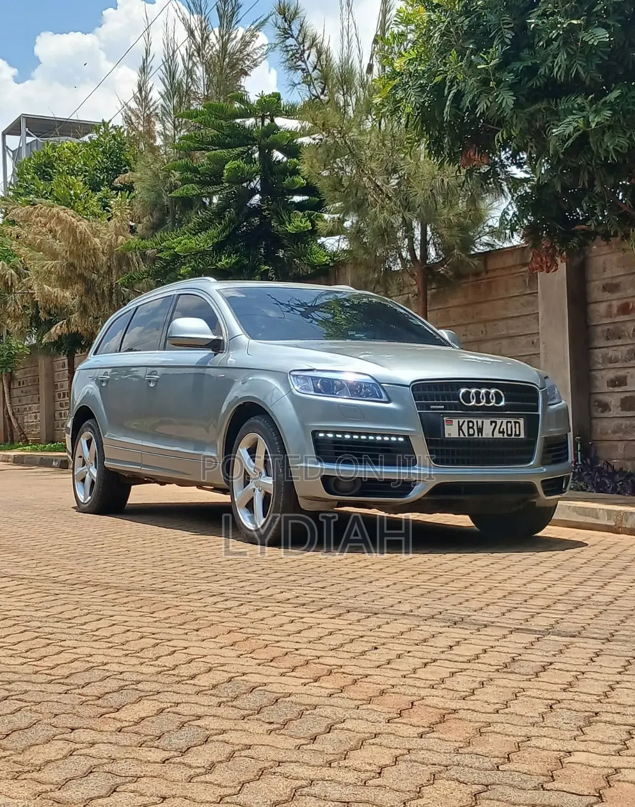 Audi Q7 2008 Silver