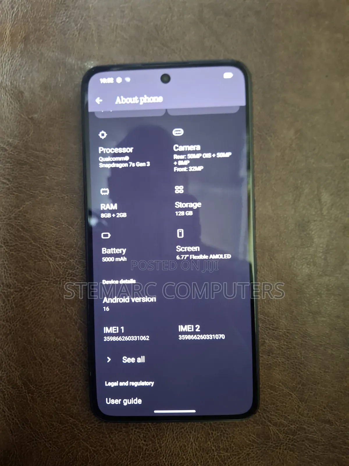Nothing Phone 3a 128 GB Black