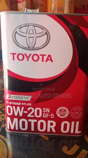 Toyota Synthetic Oil 0w-20