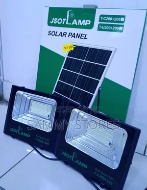 JSOT 300+300W Dual-Panel Solar Floodlight