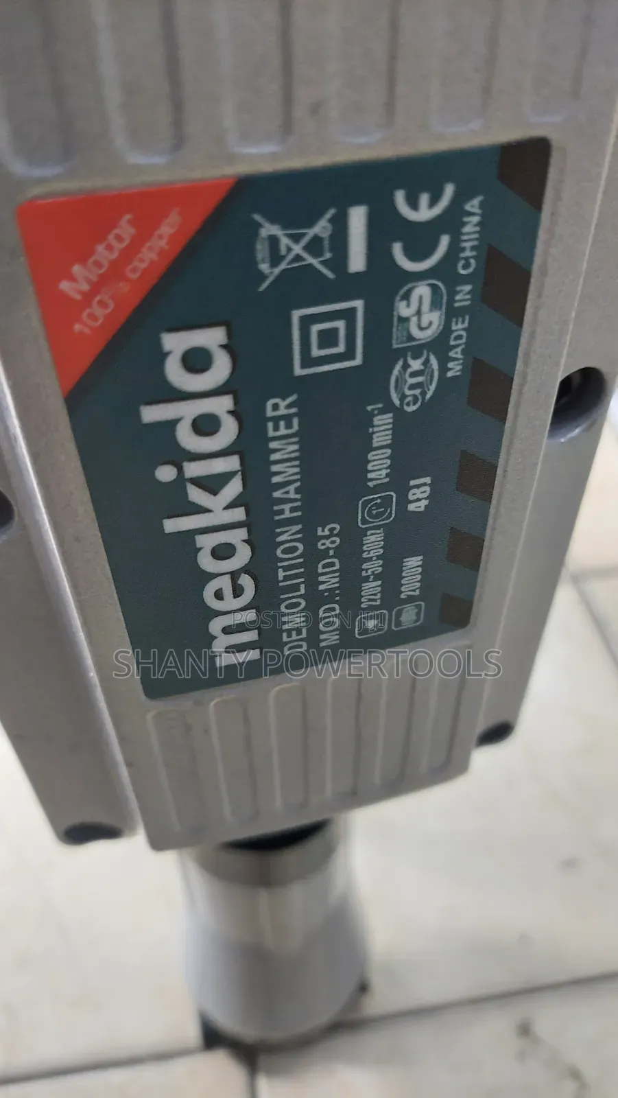 2000w Meakida Demolisher Hammer